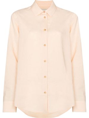 Asceno long-sleeved button-up shirt - Neutrals