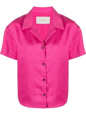Asceno Prague camp-collar shirt - Pink