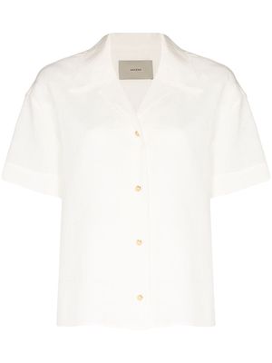 Asceno Prague linen shirt - White