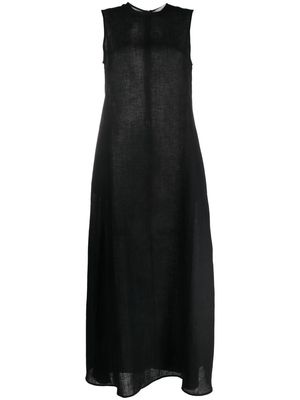 Asceno Tallin sleeveless maxi dress - Black