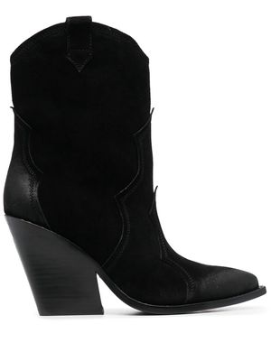 Ash Billie 100mm heeled boots - Black