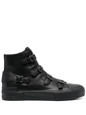Ash buckle-fastening high-top sneakers - Black