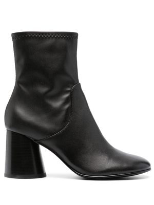 Ash Clash 90mm leather ankle boots - Black