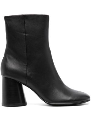 Ash Clone 75mm leather ankle boots - Black