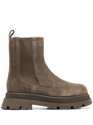 Ash Elite 05 Combo chunky chelsea boots - Brown