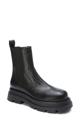 Ash Elite Platform Chelsea Boot in Black