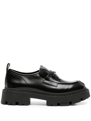 Ash Genial patent-leather loafers - Black