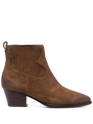 Ash Harper pointed boots - Brown