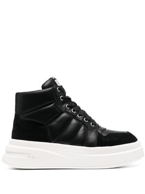 Ash lace-up high-top sneakers - Black