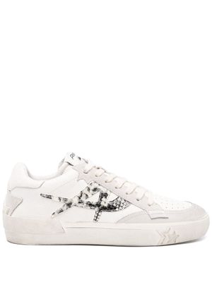 Ash Moonlight leather sneakers - White