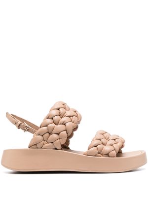 Ash Voyage braided-strap sandals - Neutrals