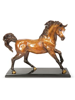 Ashab Arabian Horse Figurine - Natural - Natural
