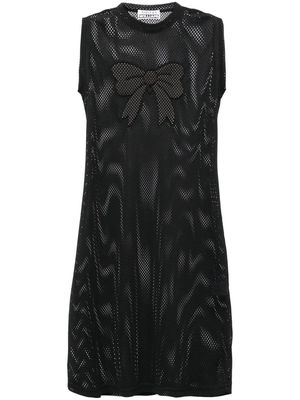 Ashley Williams Xtreme 3D Bow dress - Black