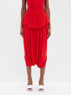 Ashlyn - Boulet Pleated Culottes - Womens - Red