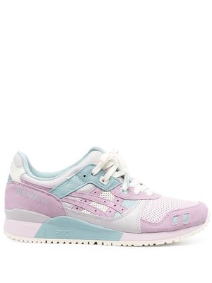 ASICS colour-block lace-up sneakers - Pink