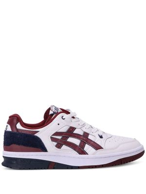 ASICS EX89 leather striped sneakers - White