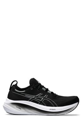 ASICS GEL-NIMBUS 26 Running Shoe in Black/Graphite Grey