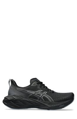 ASICS Novablast 4 Running Shoe in Black/Graphite Grey