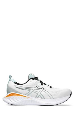 ASICS® Gel-Cumulus 25 Running Shoe in White/Black