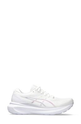 ASICS® GEL-Kayano® 30 Anniversary Running Shoe in White/Lilac Hint