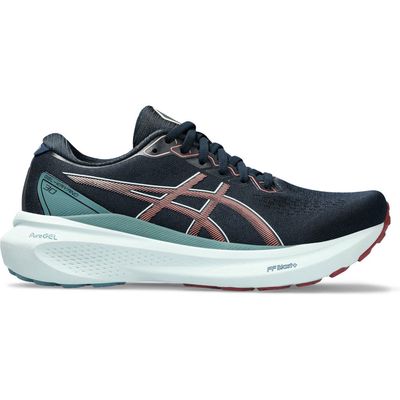 ASICS® GEL-KAYANO® 30 Running Shoe in French Blue/Light Garnet 