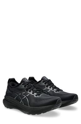 ASICS® GEL-KAYANO® 31 Running Shoe in Black/Black 