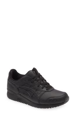 ASICS® GEL-LYTE™ III Running Sneaker in Black/Black