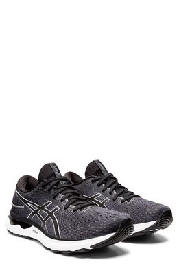 ASICS® GEL-Nimbus 24 Running Shoe in Black/White