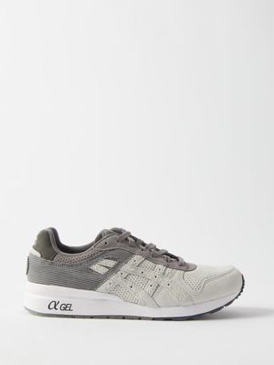 Asics X Afew - Gt-ii Complexity Suede Trainers - Mens - Grey White