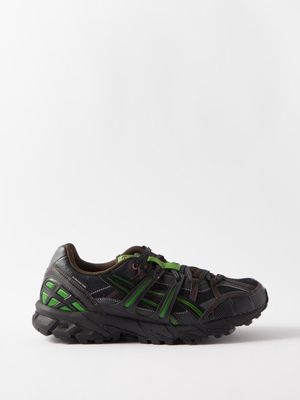 Asics X Andersson Bell - Gel-sonoma 15-50 Faux-leather And Mesh Trainers - Mens - Black