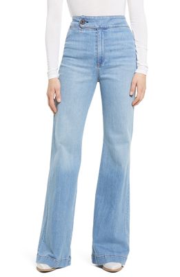 ASKK NY '70s High Waist Wide Leg Jeans in Court St