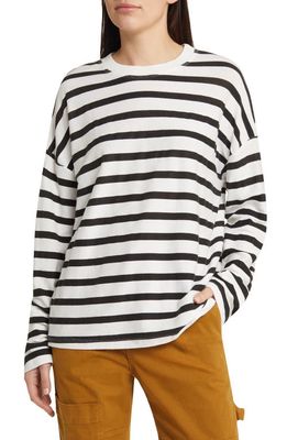 ASKK NY Long Sleeve T-Shirt in Black Stripe