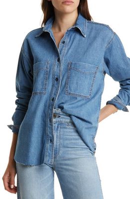 ASKK NY Women's Oversize Denim Shirt in Vintage