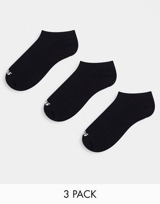 ASOS 4505 3 pack sneaker socks with anti-bacterial-White