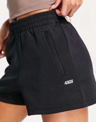 ASOS 4505 a line short in performance jersey-Black