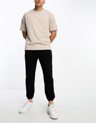 ASOS 4505 Icon oversized training t-shirt with quick dry in stone-Neutral