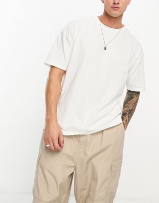 ASOS 4505 Icon oversized training T-shirt with quick dry in white