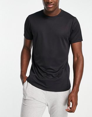 ASOS 4505 Icon Standard Training T-shirt with quick dry in black