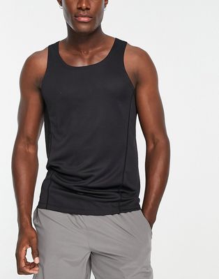 ASOS 4505 icon training tank top with racer back in black