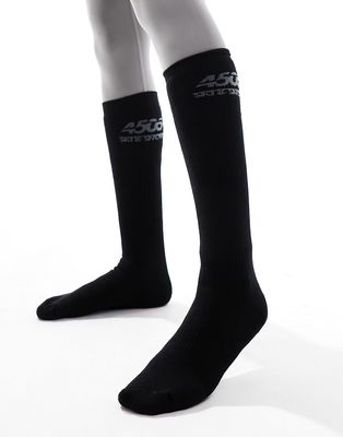 ASOS 4505 ski sock in black