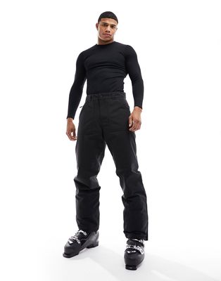 ASOS 4505 Ski water repellent ski pants with straight leg in black