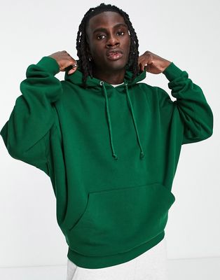 ASOS DESIGN super oversized hoodie in green