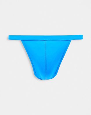 ASOS DESIGN swim thong in blue