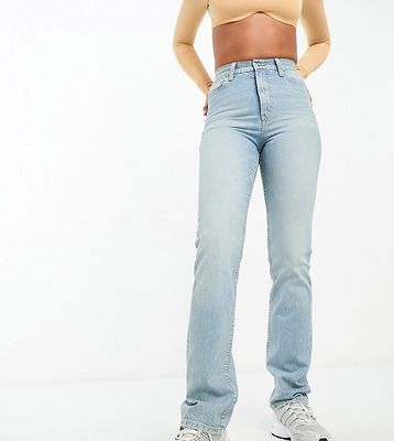 ASOS DESIGN Tall 90s straight leg jeans in light blue