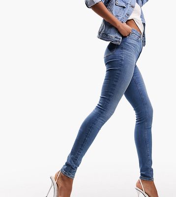 ASOS DESIGN Tall ultimate skinny jean in mid blue