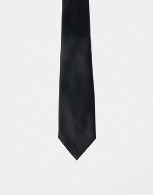 ASOS DESIGN tie in black