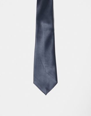 ASOS DESIGN tie in gray