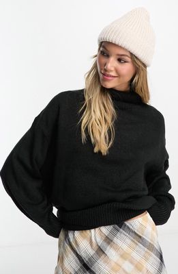 ASOS DESIGN Turtleneck Sweater in Black