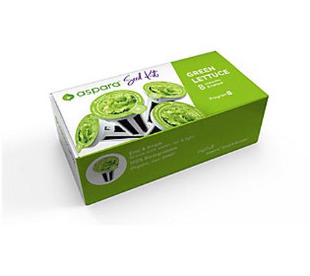 Aspara Green Lettuce 8 Capsule Seed Kit