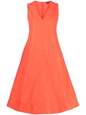 ASPESI A-line sleeveless dress - Orange